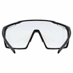 Sport Brille Uvex  MTN Perform V Black Mat/LTM.Blue