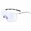 Sport Brille Uvex  MTN Perform V White Mat/LTM.Blue