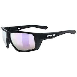 Sport Brille Uvex Mtn Venture Cv Black Matt/Mir Lavender (Pink) (S5330542281)
