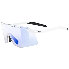 Sport Brille Uvex Pace Stage S V White Matt/Mir.Blue (S5330848804)