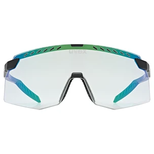 Sport Brille Uvex  Pace Stage V Black Matt/Mir.Green (S5330832207)