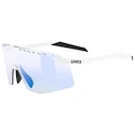 Sport Brille Uvex  Pace Stage V White Matt/Mir.Blue (S5330838804)