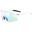 Sport Brille Uvex  Pace Stage V White Matt/Mir.Green (S5330838807)