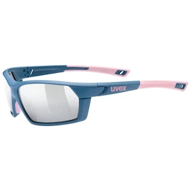 Sport Brille Uvex Sportstyle 225 Blue M.Rose/Ltm.Sil (S5320254316)