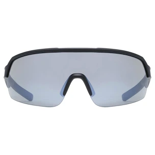 Sport Brille Uvex  Sportstyle 227 Black Mat/Mirror Silver (Cat. 3)
