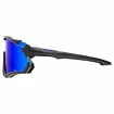 Sport Brille Uvex  Sportstyle 228 Black Mat/Mirror Blue (Cat. 2)