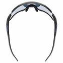 Sport Brille Uvex  Sportstyle 228 Black Mat/Mirror Blue (Cat. 2)