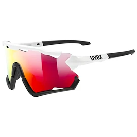 Sport Brille Uvex Sportstyle 228 White Black/Mir.Red (S5320678206)