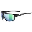Sport Brille Uvex  Sportstyle 230 Black Matt/Mir.Green (S5320692215)
