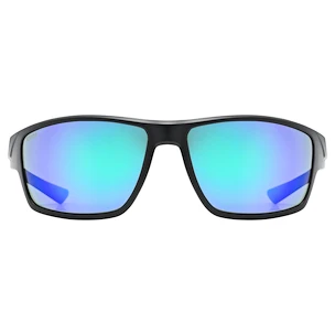 Sport Brille Uvex  Sportstyle 230 Black Matt/Mir.Green (S5320692215)
