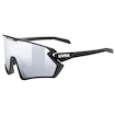 Sport Brille Uvex  Sportstyle 231 2.0 Set Black Mat /Mir.Silver Cat. 2 + Cat. 0 (S5330272216)