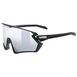 Sport Brille Uvex Sportstyle 231 2.0 Set Black Mat /Mir.Silver Cat. 2 + Cat. 0 (S5330272216)
