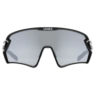 Sport Brille Uvex  Sportstyle 231 2.0 Set Black Mat /Mir.Silver Cat. 2 + Cat. 0 (S5330272216)