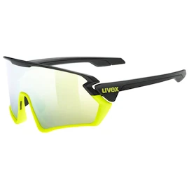 Sport Brille Uvex Sportstyle 231 Black Lime Mat / Mirror Yellow (S5320652616)