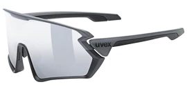 Sport Brille Uvex Sportstyle 231 Grey Black Mat/Mirror Silver (Cat. 2)