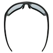 Sport Brille Uvex  Sportstyle 232 P Black Mat / Polavision Mirror Silver (Cat. 3)