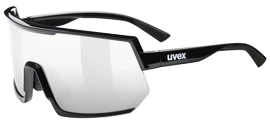 Sport Brille Uvex Sportstyle 235 Black/Mirror Silver (Cat. 3)