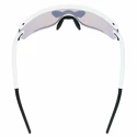 Sport Brille Uvex  Sportstyle 236 Small Set White Mat/Mirror Red (Cat. 2) + Clear (CAT. 0)