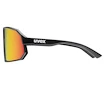 Sport Brille Uvex  Sportstyle 237 Black Matt/Mir. Red (S5330582216)