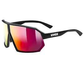 Sport Brille Uvex Sportstyle 237 Black Matt/Mir. Red (S5330582216)