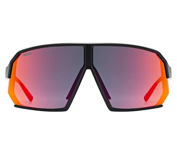 Sport Brille Uvex  Sportstyle 237 Black Matt/Mir. Red (S5330582216)