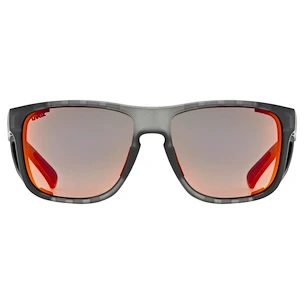 Sport Brille Uvex  Sportstyle 312 Smoke Matt/Mir.Red (S5330075116)