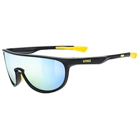 Sport Brille Uvex Sportstyle 515 Black Matt/Mir. Yellow (S5330662616)