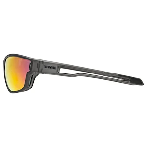 Sport Brille Uvex  Sportstyle 806 Smoke Matt/Mir.Red (S5330872213)