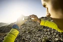 Sportuhr SUUNTO Ambit 3 Run blau + Brustgurt