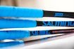 Squashschläger Salming  Grit Feather Racket Black/Cyan