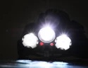 Stirnlampe Cattara  LED 400lm (1x XM-L+2x XP-E)