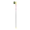 Stöcke für Trailrunning Leki  Ultratrail FX.One Superlite, neonpink-neonyellow-naturalcarbon 130 cm