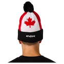 Strickmütze CCM  Flag Hood Team CAN Black