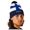 Strickmütze CCM  Flag Hood Team FIN Navy