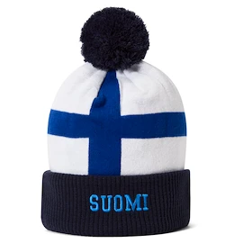 Strickmütze CCM Flag Hood Team FIN Navy