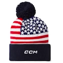 Strickmütze CCM  Flag Hood Team USA Navy