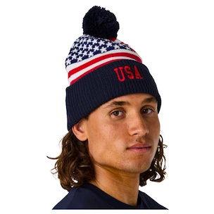 Strickmütze CCM  Flag Hood Team USA Navy