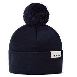 Strickmütze CCM Pom Casual Navy Senior
