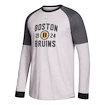 T-shirt Long Sleeve adidas Crew NHL Boston Bruins