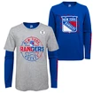 T-Shirts für Kinder Outerstuff NHL Kinder T-shirts  Two-Way Forward 3 in 1 New York Rangers