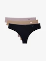 Tangas für Damen Under Armour  PS Thong 3Pack Black