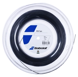 Tennissaite Babolat RPM Team Black 1,30 mm (Rolle 200 m)
