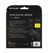 Tennissaite Dunlop  Explosive Speed Black 1.25 Set (12 m)