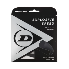 Tennissaite Dunlop Explosive Speed Black 1.25 Set (12 m)