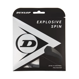 Tennissaite Dunlop Explosive Spin Black 1.25 Set (12 m)