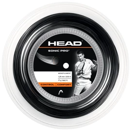 Tennissaite Head Sonic Pro Black (200 m)