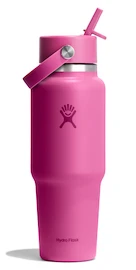 Thermosflasche Hydro Flask 32 OZ Wide Flex Straw Travel Bottle Reef