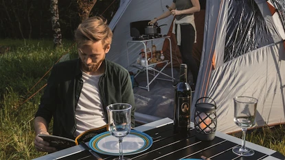 Tisch Easy Camp  Rennes M Black SS22