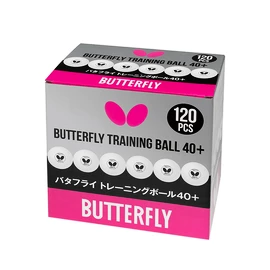 Tischtennisbälle Butterfly Training Ball 40+ White (120 St.)