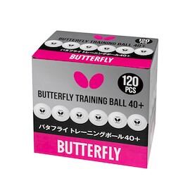 Tischtennisbälle Butterfly  Training Ball 40+ White (120 St.)